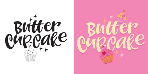 Cute hand drawn doodle lettering quote about cake. Lettering for t-shirt design, mug print, bag print, clothes fashion. 100% hand drawn vector image.
