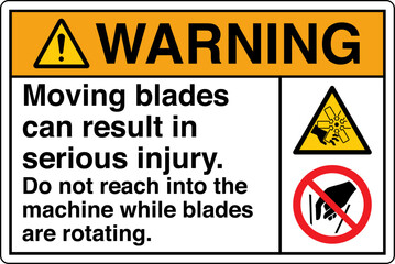 Safety Sign Signage WARNING M...