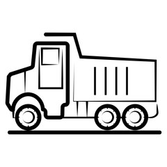 Truck vector icon
