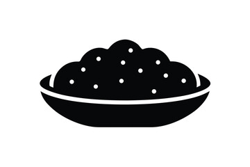 Thanksgiving Celebration Vector Silhouette Avatar Icon