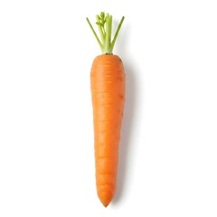 carrot isolated on white