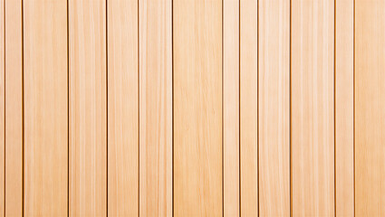 Light brown wooden wall panels with vertical slats