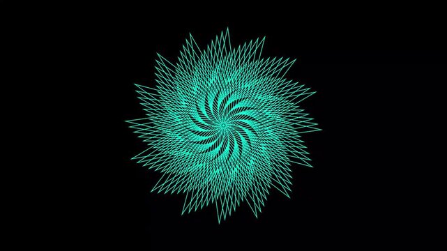 fractal burst arrangement