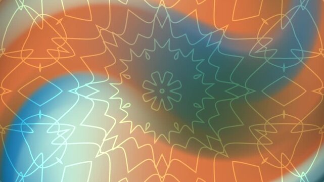Background suited for presentations, websites, or social media posts. Light shades and patterns create a harmonious and balanced design.