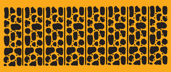 animal print vector background texture