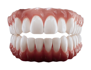 3D Dental Model of Teeth for Education - Dental Office, Health Environment, Close-Up View, Educational Concept