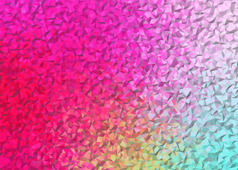 A Luminous Abstract Geometric Mosaic Background 