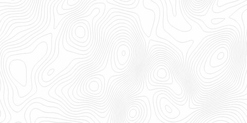 White topography topology vector white background fresh contour map texture. white seamless pattern Abstract background with a wave Topography and geography map grid abstract backdrop. © Mr Jishana
