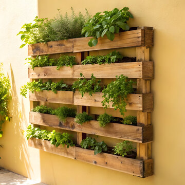green plant in a wooden box