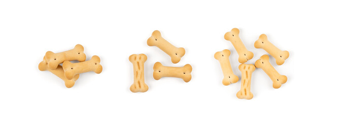 Dog biscuits, soft crunchy pet treats, flavored small canine cookie, bone shape biscuit, puppy food