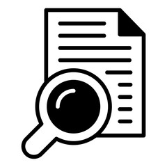 Search document icon dualtone
