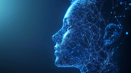 Artificial intelligence analyzing workforce data and human resources insights.