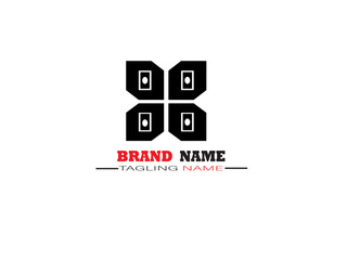 Obraz premium Teamwork and business line icons collection.Web icon set.Business and management line icons set.Social network and media line icons collection.Creative Abstract Company Brand Logo Vector Icon.