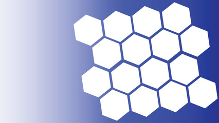 Abstract vector background illustration with seamless geometric hexagonal honeycomb pattern design
