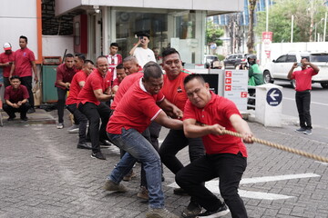 traditional community games held during Indonesia&rsquo;s Independence Day celebrations on August 17.
