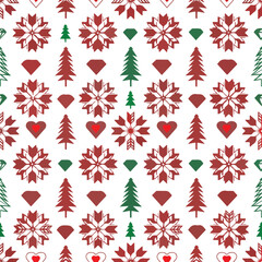 christmas seamless pattern