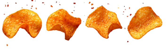 Orange shapes abstract design element