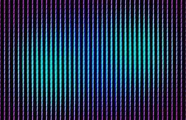 Abstract Background of Vertical Stripes in Vibrant Neon Blue and Purple Hues, Creating a Mesmerizing and Energetic Visual Display