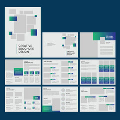 Business Profile Brochure Template Design