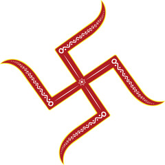 Swastika symbol design