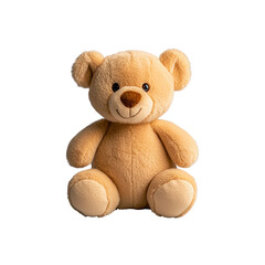 Soft Brown Teddy Bear Toy for Children in Studio Setup