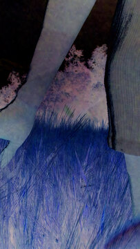 Vertical Film Burn Transition 06
