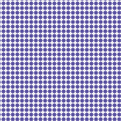 Pattern of white cross shapes on purple background