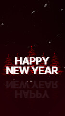 Vertical New Year Countdown 03