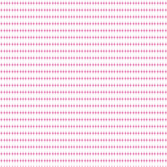 Pattern of pink diamond shapes on white background