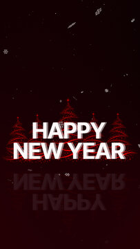 Vertical New Year Countdown 03