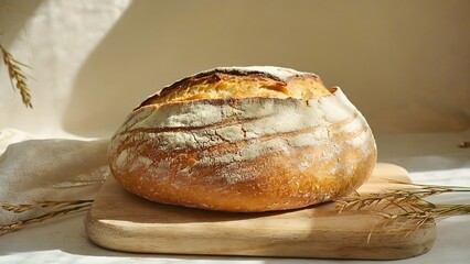 loaf of bread with sesame