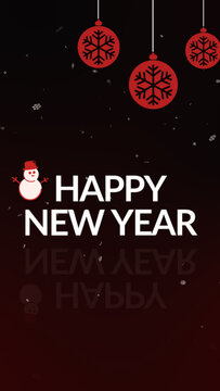 Vertical New Year Countdown 01