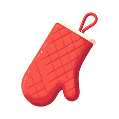 oven mitt illustration design