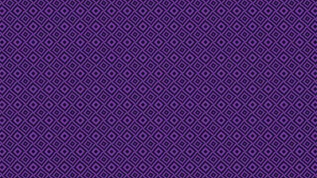 Intricate Repeating Geometric Pattern of Purple Lines on Dark Purple