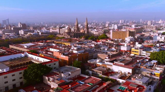 Aerial View of Guadalajara - Sunrise