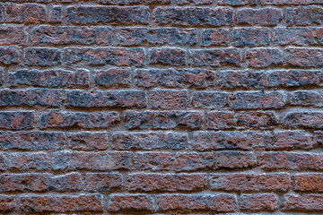 Old Red Brick Wall