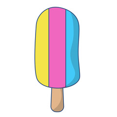 ice cream isolated on white background