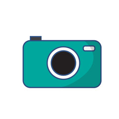 photo camera icon vector