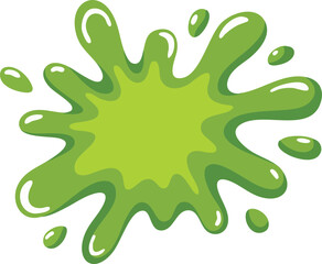 Vibrant, glossy green paint splattering and dripping against a pristine white backdrop creates a dynamic and visually striking composition, full of energy and fluidity