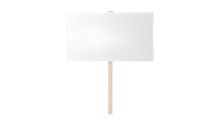 Closeup view of a small white rectangular electronic chip isolated on transparent background