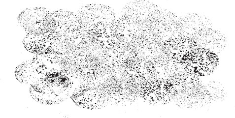 Abstract vector noise. Small particles of debris and dust. Distressed uneven background. Grunge with fine grains isolated on white background. Vector illustration. EPS10.