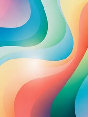 Soft Colorful Abstract Background with Smooth Flowing Shapes, Subtle Glow and Modern Minimalist Design, High Contrast Visuals Ideal for Quiz Videos, Text Overlays and Digital Content