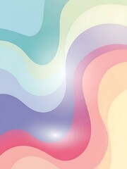 Soft Colorful Abstract Background with Smooth Flowing Shapes, Subtle Glow and Modern Minimalist Design, High Contrast Visuals Ideal for Quiz Videos, Text Overlays and Digital Content