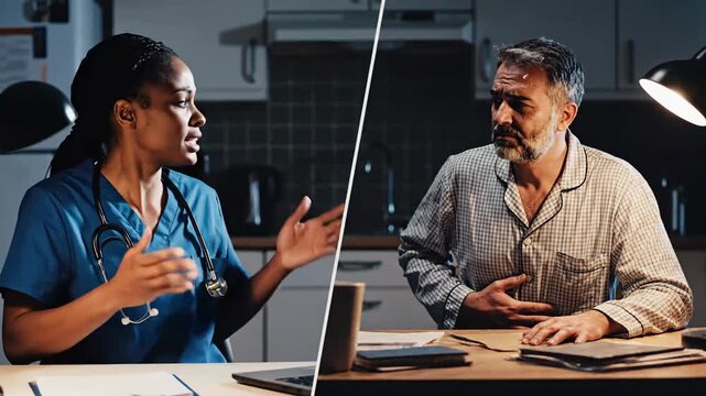 Engaging Doctor-Patient Conversation in a Modern Hospital Setting Medical Consultation in Progress