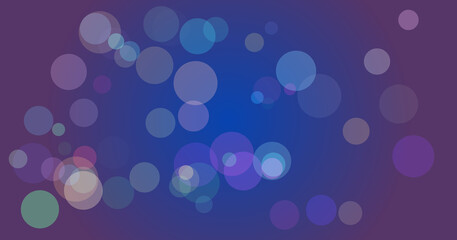 Colorful bokeh background