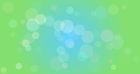 Vibrant bokeh background