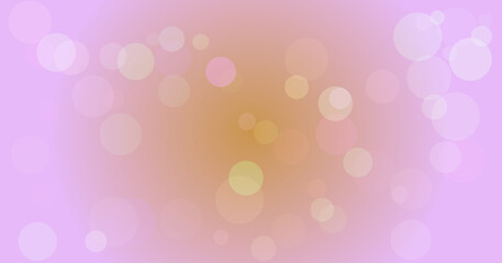 Soft pastel bokeh lights