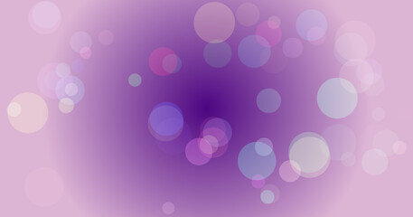 Abstract burst of pastel lights