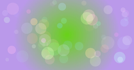 Colorful bokeh background