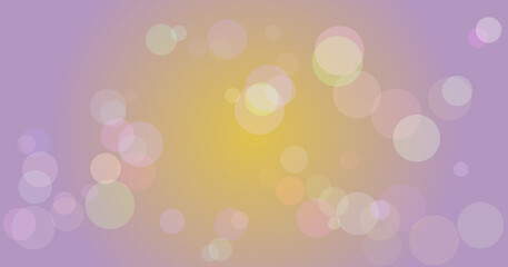 Soft glowing bokeh background